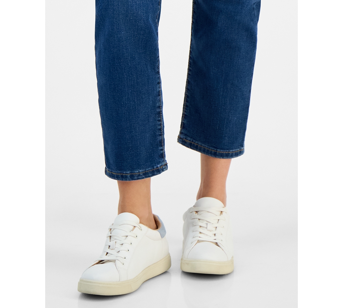 STYLE & CO PETITE MID RISE ANKLE JEANS, EXCLUSIVELY AT MACY'S 