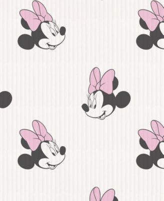 Baby Girls Minnie Mouse Jacket, Top & Ribbed Leggings, 3 Piece Set 