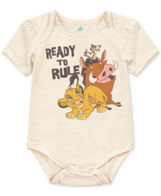 Baby Boys 3-Pc. Lion King Bodysuit & Joggers Set