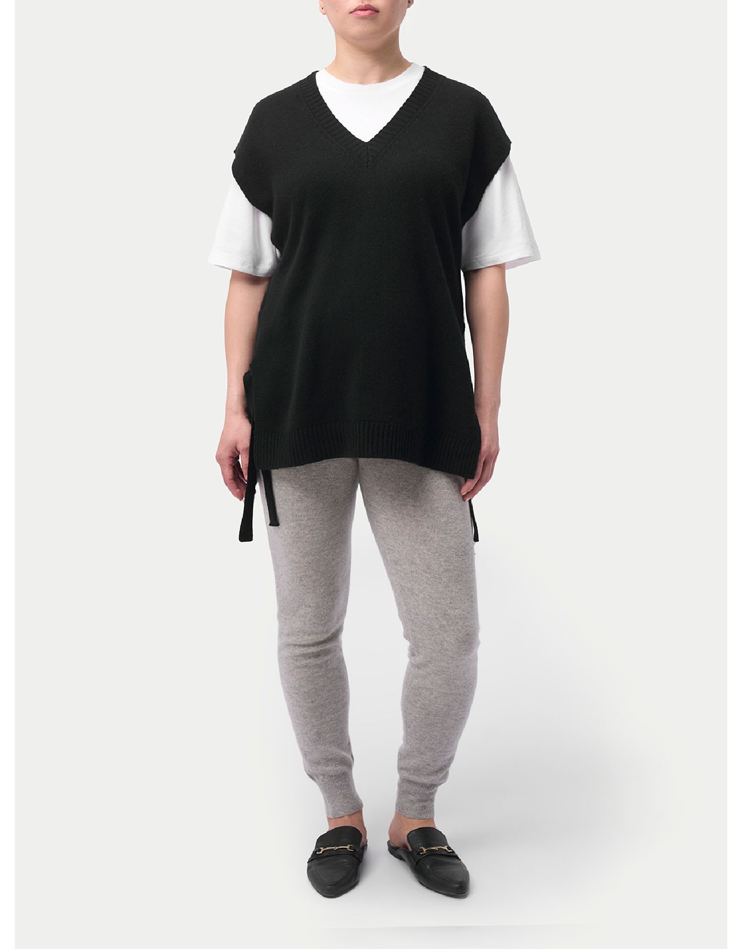 Maternity Over Bump Cashmere Knit Pants