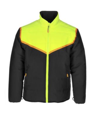 Men's FrostFlex Insulated Quilted Jacket - -20°F Cold Protection, Flexible and Water-Repellent Workwear
