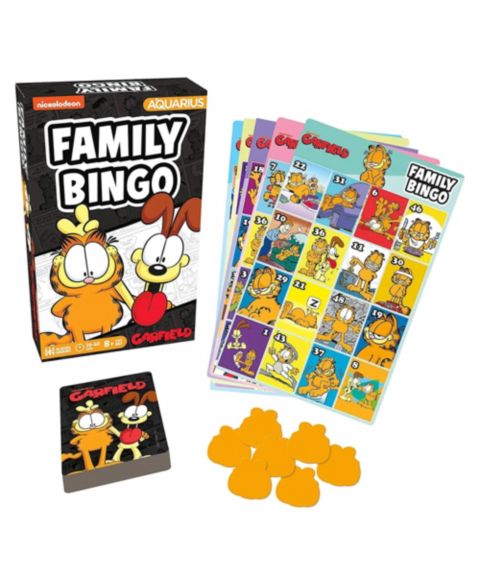 Детская настольная игра NMR Distribution Garfield Family Bingo Board Game, Ages 8+
