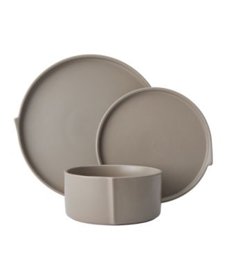 Contemporary Edge 12 Pc. Dinnerware Set, Service for 4
