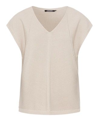 Women's Sleeveless Rib Knit Pullover