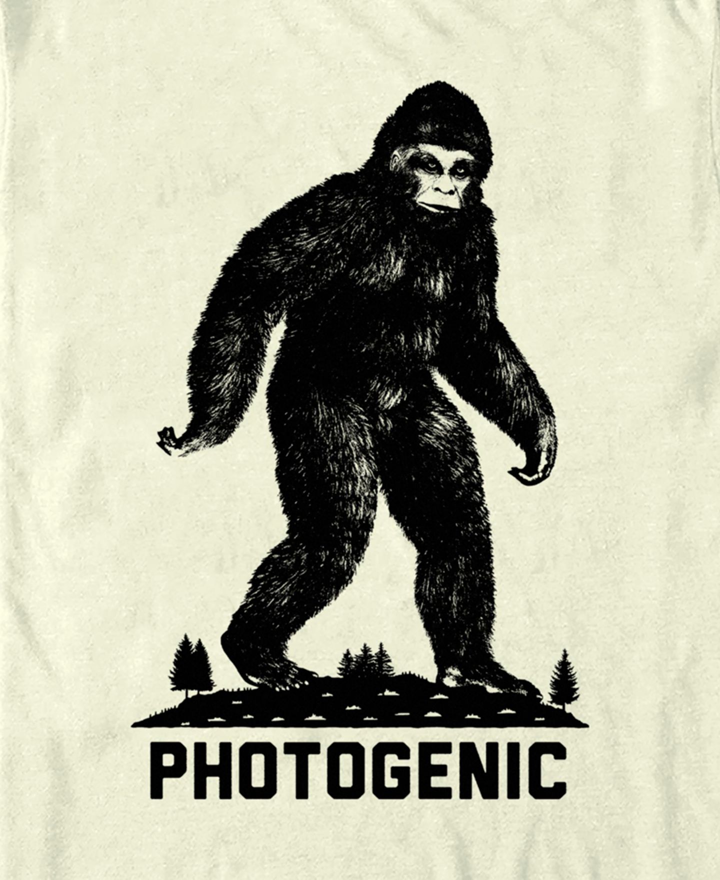 Мужская футболка Fifth Sun Photogenic Bigfoot Short Sleeve, цвет: Натуральный — фото 3