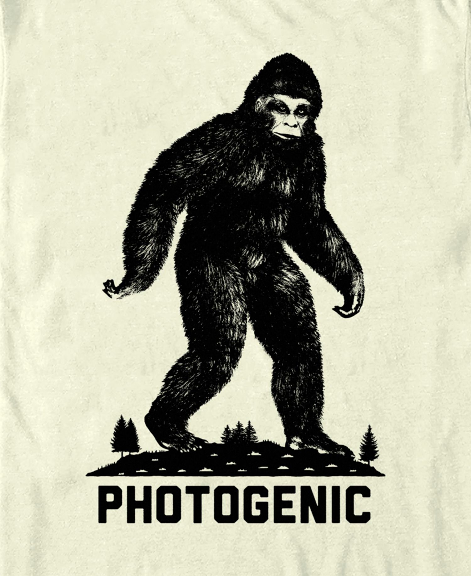 Men's Photogenic Bigfoot Short Sleeve T-Shirt