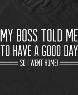 Men's So I Went Home Short Sleeve T-Shirt