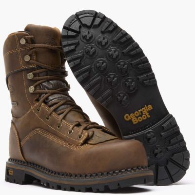 Men's AMP LT Low Heel Logger Composite Toe Waterproof Work Boot