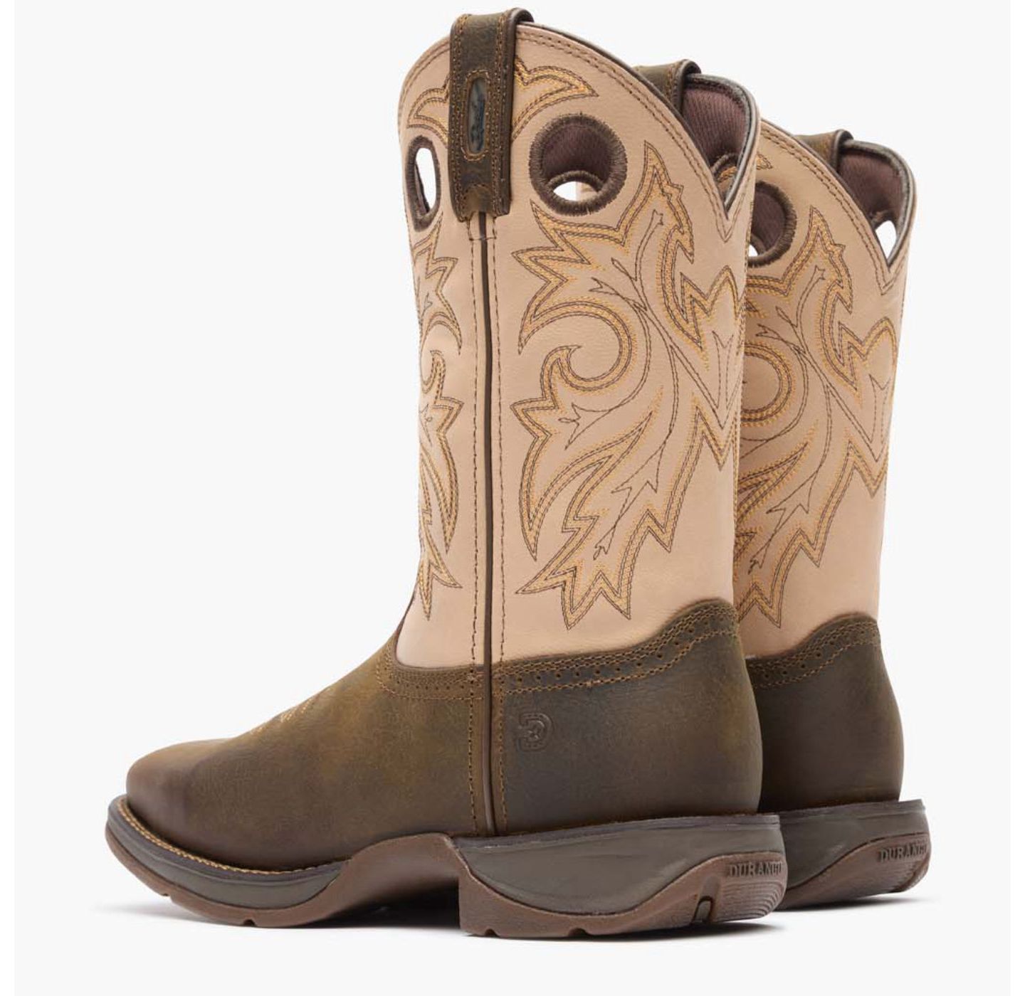 Мужские ботинки Durango Rebel with InsulKul Western Boot, цвет: Кофейный / Молочный — фото 5