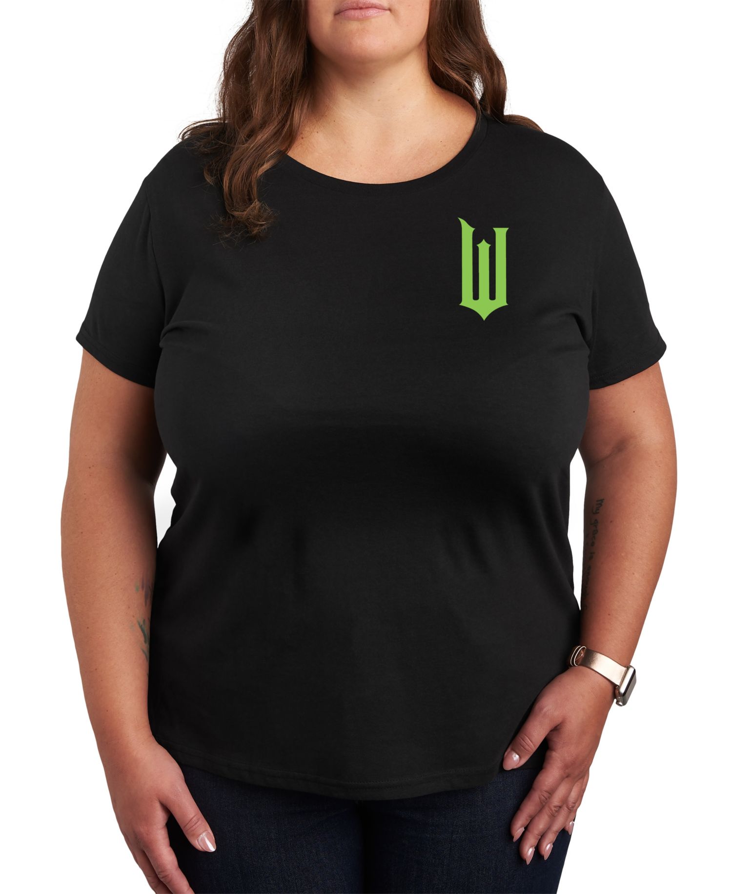 Plus Size Wicked Defying Gravity Graphic T-Shirt