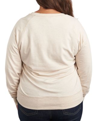 Plus Size Peanuts Self Love Graphic Pullover T-Shirt
