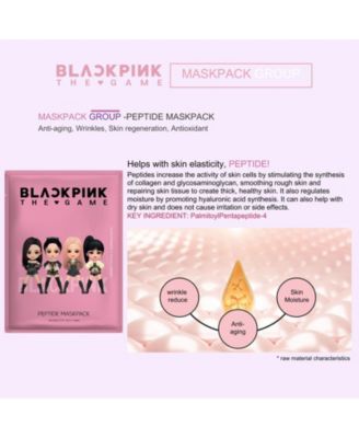 "BLACKPINK THE GAME" MASKPACK SET - GROUP (PEPTIDE)