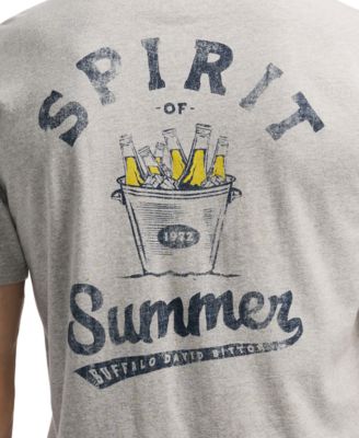 Men's Thirstk Short Sleeve Crewneck Spirit of Summer Graphic T-Shirt