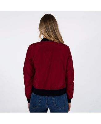 Women's Ma1 Jacket - D.Red