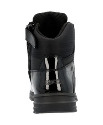 Men's Cadet 6" Black Side Zip Public Service Boot