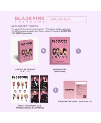 "BLACKPINK THE GAME" MASKPACK SET - LISA (CERAMIDE)