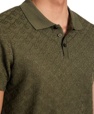 Men's Logan Short Sleeve Knit Polo Shirt