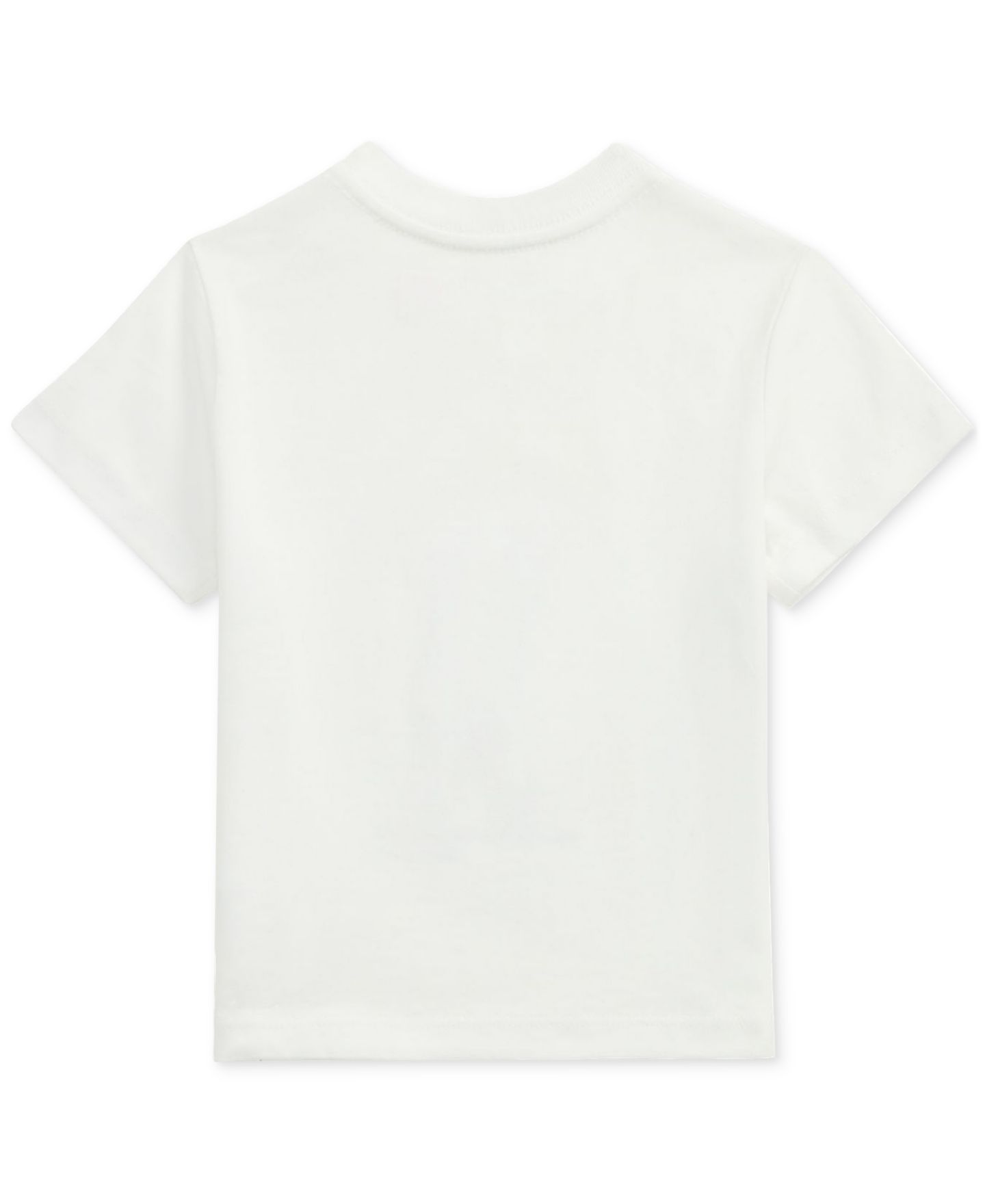 Футболка Polo Ralph Lauren Cotton Jersey Polo Bear T-Shirt для мальчиков-малышей, цвет: Белый — фото 2