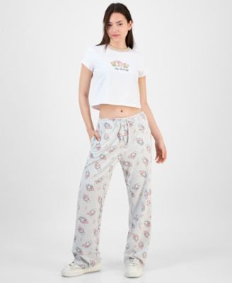 Junior's My Melody Crewneck T-Shirt