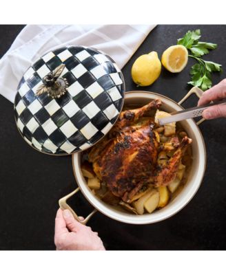 Courtly Check 5-Quart Casserole Dish