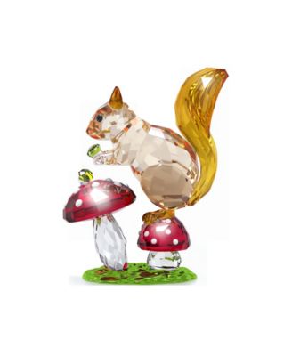 Idyllia Squirrel and Mushrooms Figurine