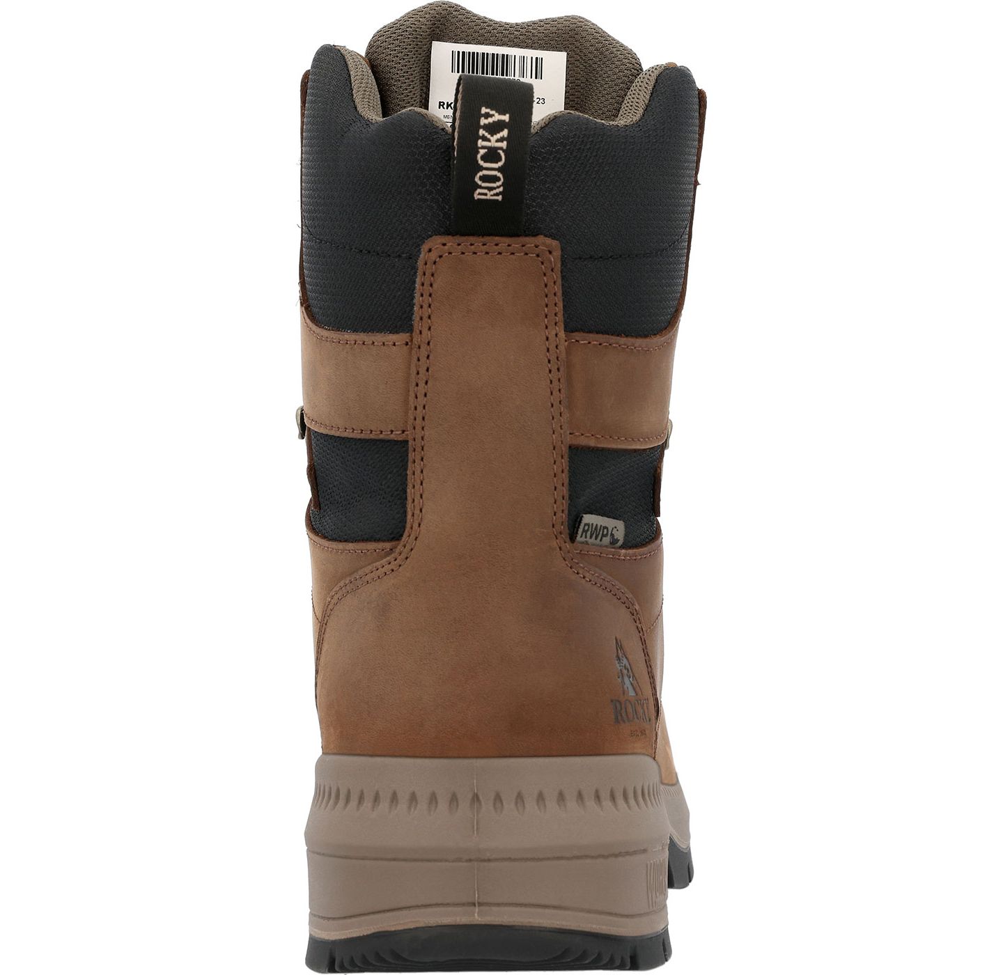 Мужские ботинки ROCKY Worksmart 8" Comp Toe Internal MET Guard Work Boot, цвет: Crazy Horse — фото 5