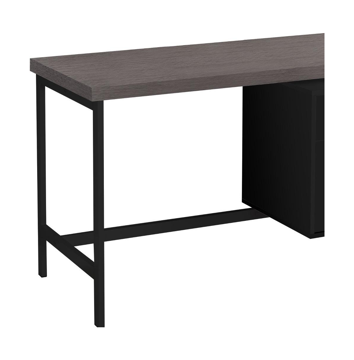 Computer Desk with 2 Drawers – Home Office Workstation Storage