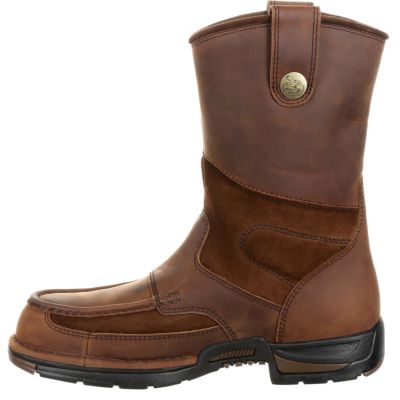 Men's Georgia Athens Waterproof Wellington Work Boot