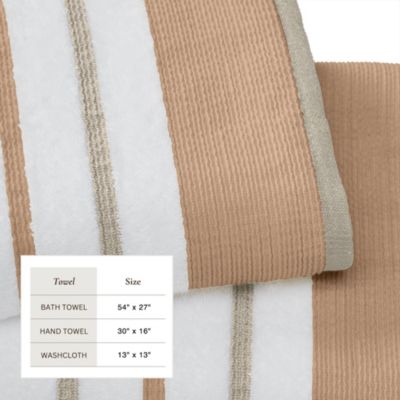 Luxurious Cotton Decorative 6-Piece Bath Towel Set