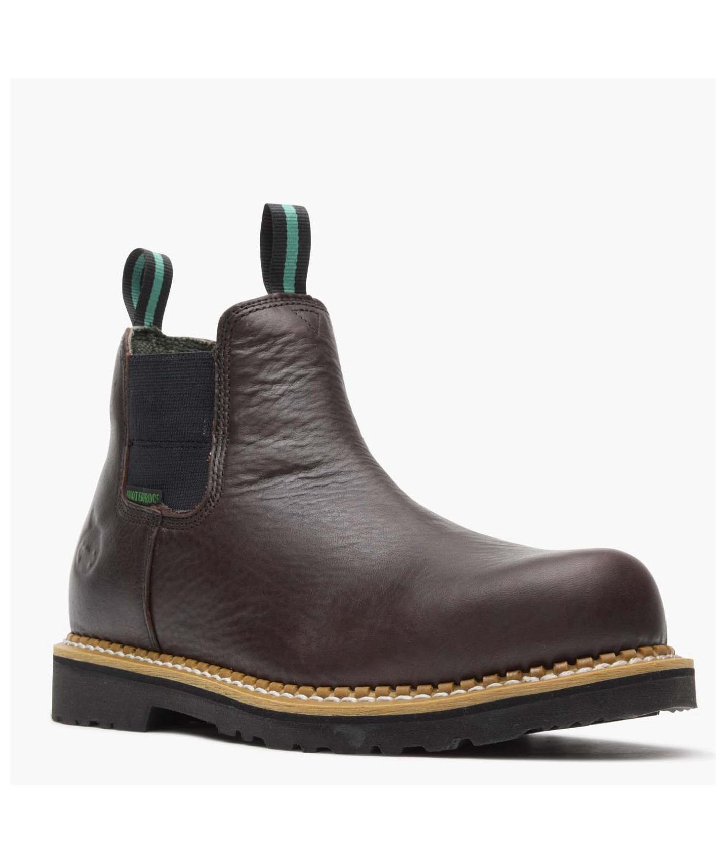Мужские ботинки GEORGIA BOOT Georgia Giant Waterproof Steel Toe Chelsea, цвет: Коричневый — фото 1