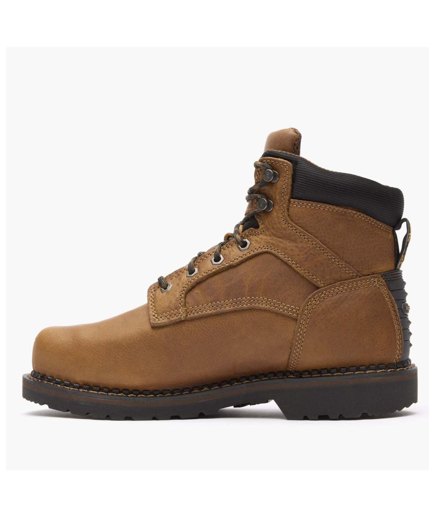 Мужские ботинки GEORGIA BOOT Georgia Giant Revamp Steel Toe Internal Met-Guard Waterproof Work Boot, цвет: Коричневый — фото 5