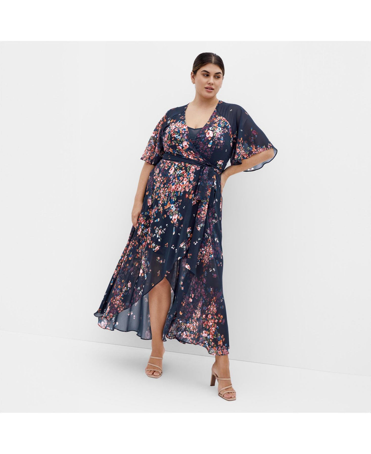 Plus Size Lovers Lane Print Dress
