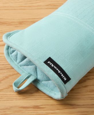 Gourmet Series Gridlines Oven Mitts Set, Pack of 2