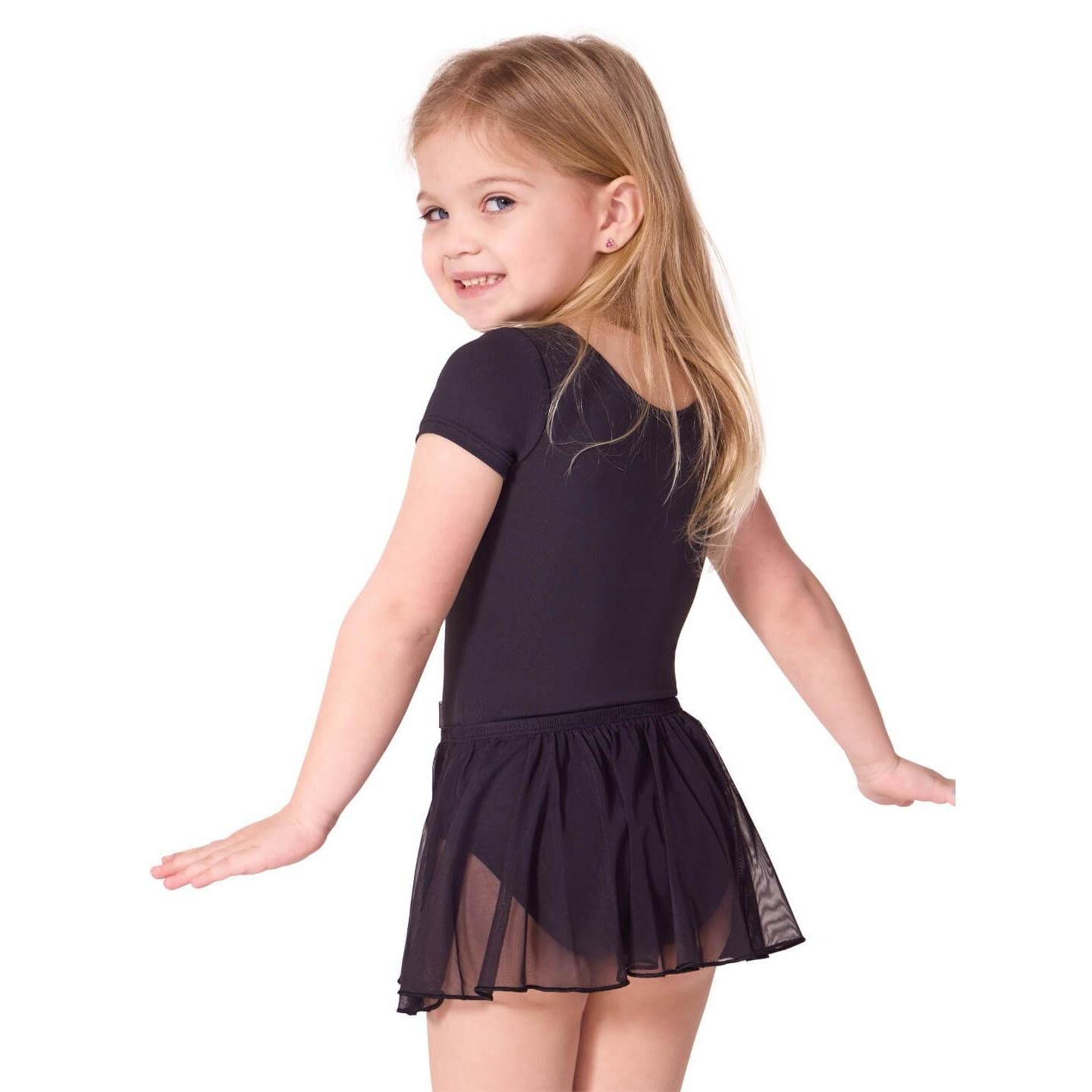 Юбка Capezio Future Star Pull On для девочек, цвет: Чёрный — фото 5