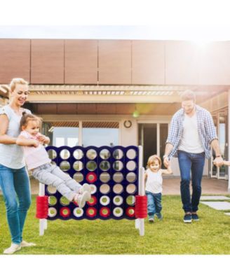 3.5 Feet Tall Jumbo 4-to-Score Giant Game Set with 42 Jumbo Rings