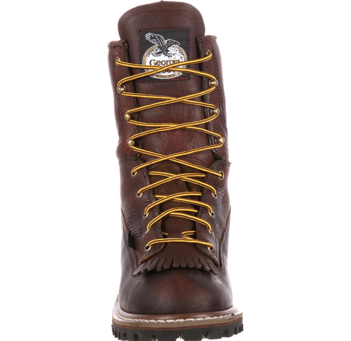 Мужские ботинки GEORGIA BOOT Steel Toe Waterproof Logger Boot, цвет: Шоколадный — фото 3