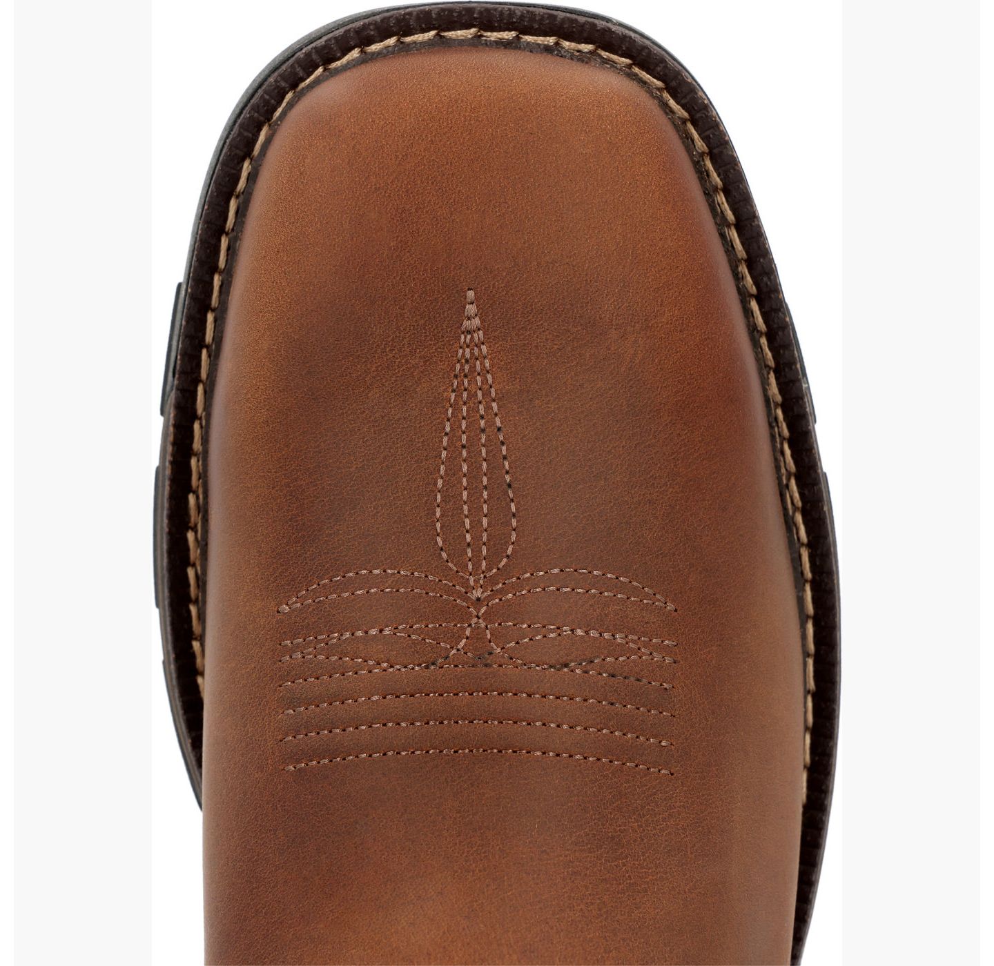Мужские ботинки GEORGIA BOOT Carbo-Tec FLX Pull-on with InsulKul Work in Brown/Brick, цвет: Коричневый — фото 2