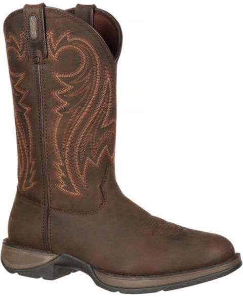 Мужские ботинки Durango Rebel by Chocolate Pull-On Western Boot, цвет: Шоколадный