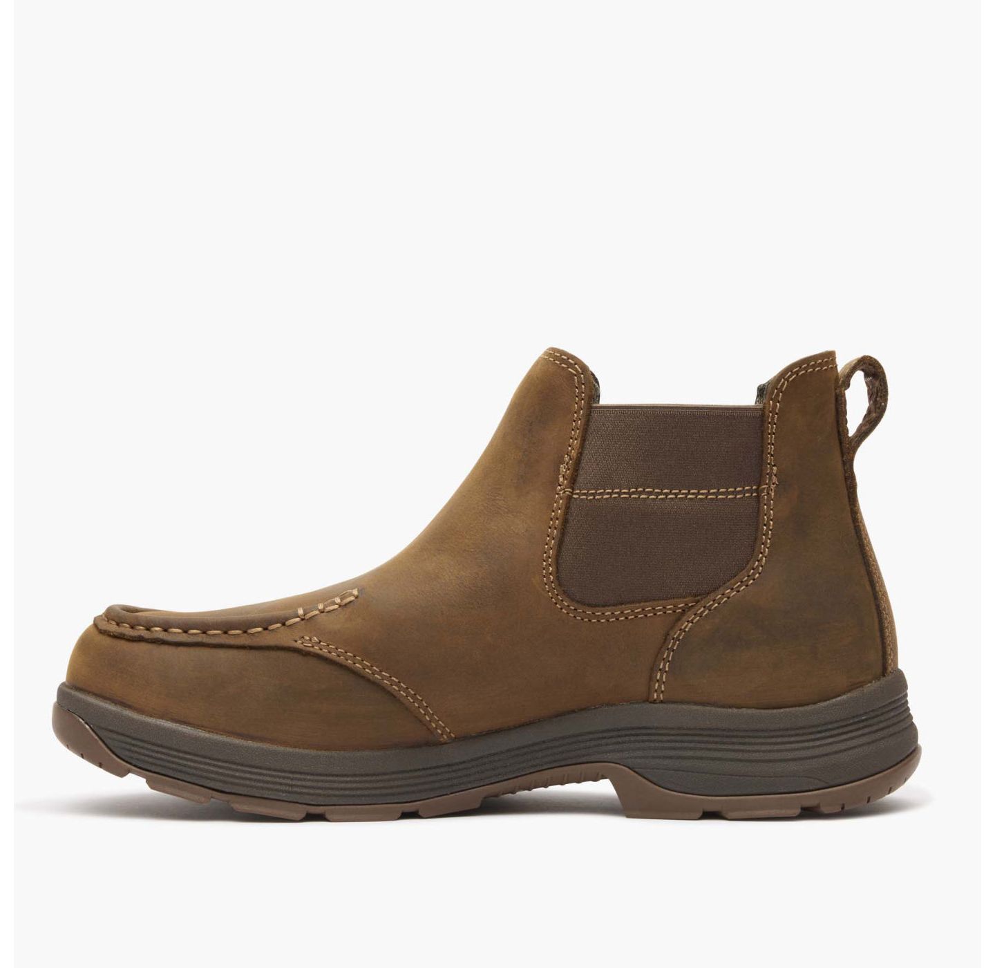 Мужские ботинки GEORGIA BOOT Athens SuperLyte Waterproof Work Chelsea Boot, цвет: Коричневый — фото 7