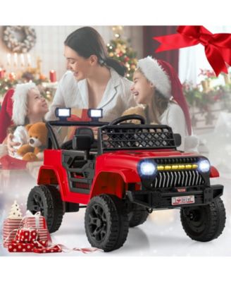 12V Kids Ride on Truck Car with Parental Remote and Music Player