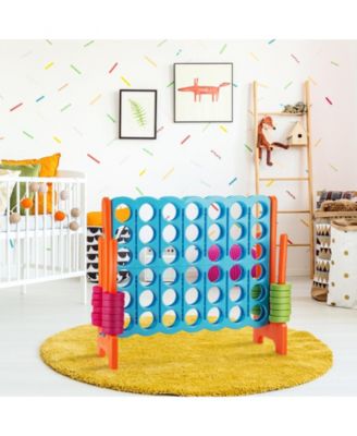 3.5 Feet Tall Jumbo 4-to-Score Giant Game Set with 42 Jumbo Rings