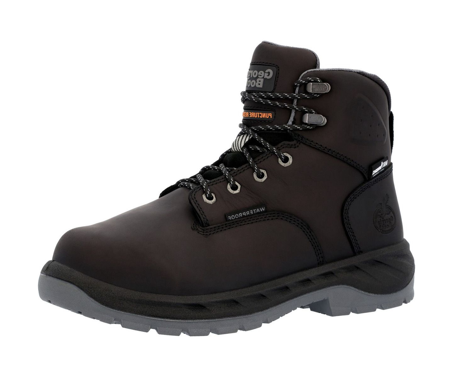 Мужские ботинки GEORGIA BOOT OT Internal Metatarsal Alloy Toe Puncture Resistant Work Boot, цвет: Чёрный — фото 9