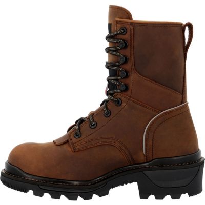 Men's Rams Horn Logger Composite Toe Work Boot
