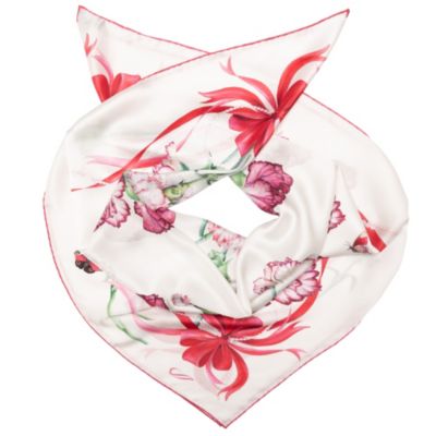 Fior di Mamma - Hand Rolled Silk Foulard for Women