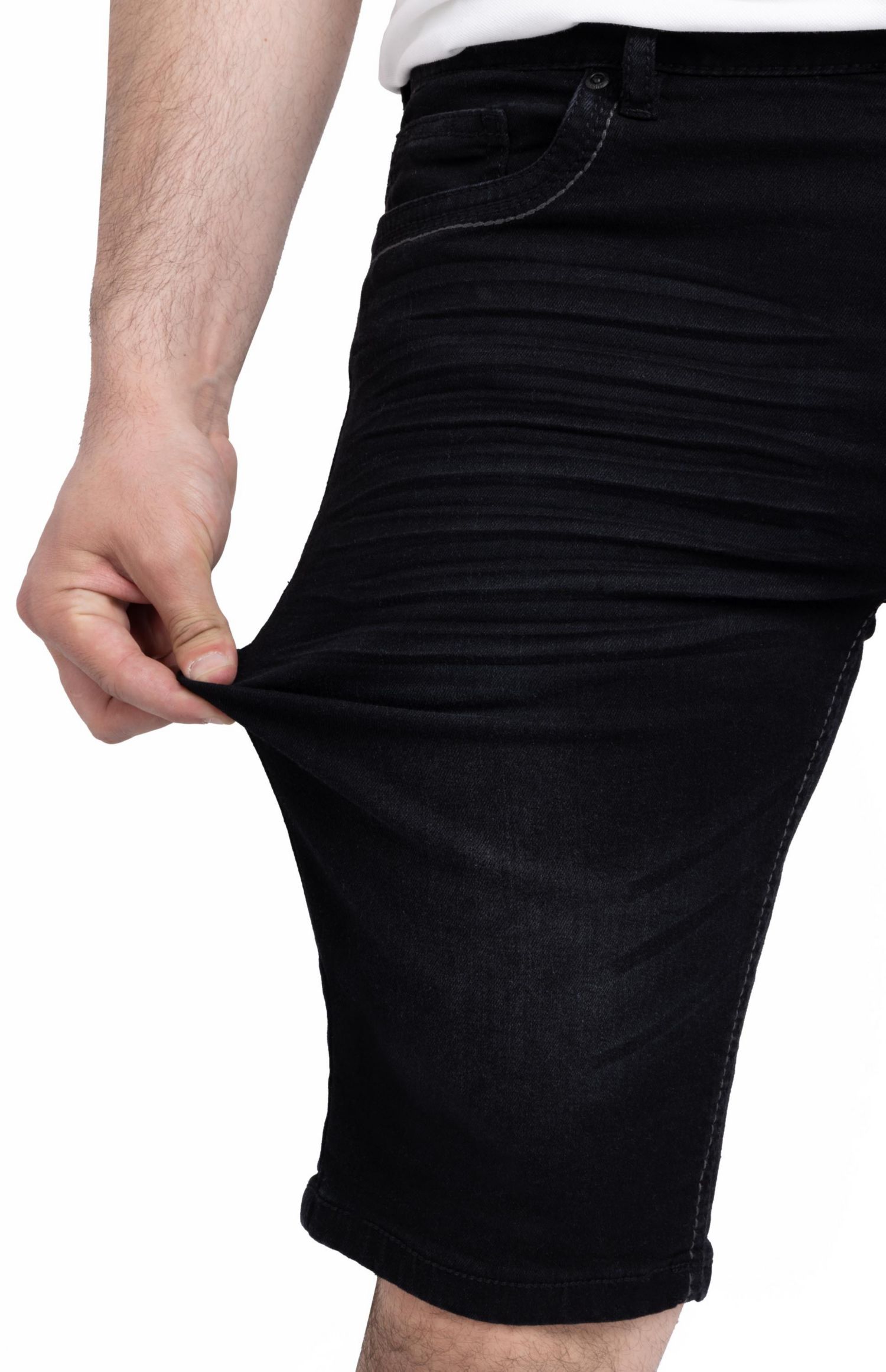Men's Saddle Stitch Denim Shorts