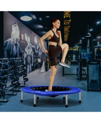 38 Inch Mini Folding Trampoline Portable Recreational Fitness Rebounder