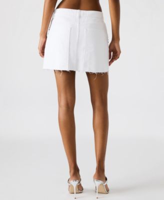Women's Eras Embellished Cotton Denim Mini Skirt