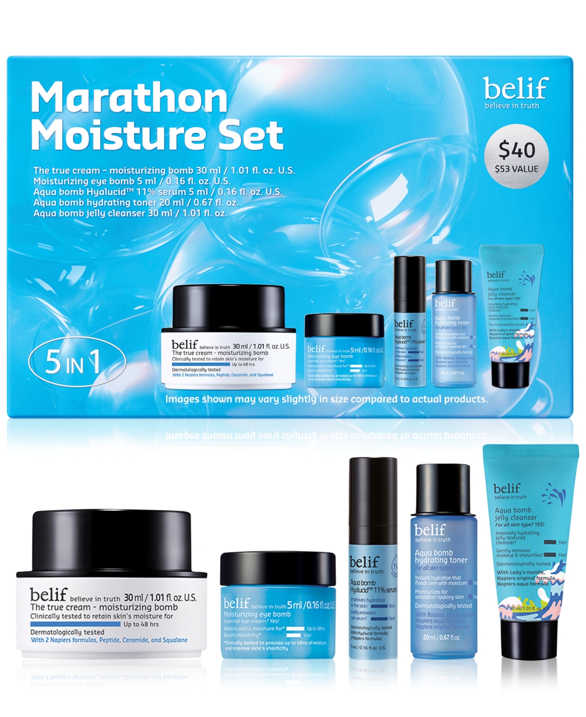 Belif 5-pc. Marathon Moisture Travel Set