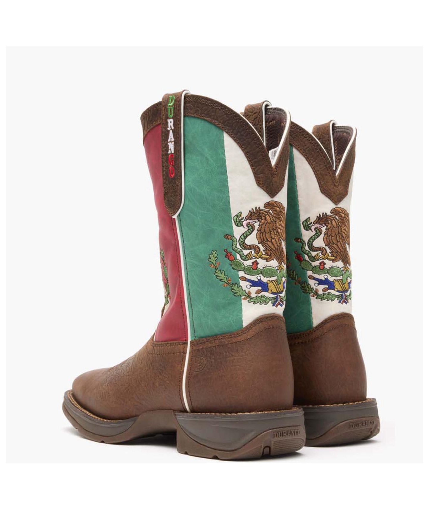 Мужские ботинки Durango Rebel by Mexico Flag Western Boot, цвет: Коричневый — фото 4