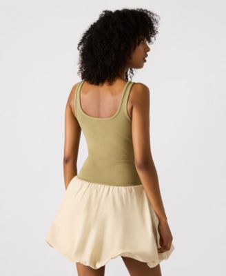 Women's Bubble Linnea Mixed-Media Mini Dress